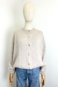 Alpakkaneuletakki beige