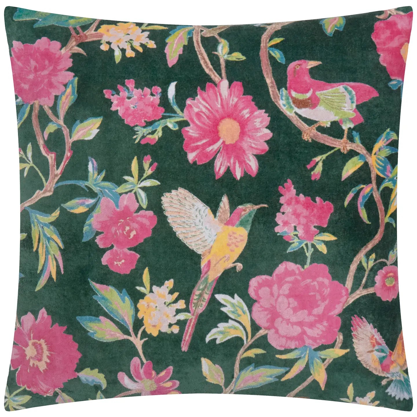 Tyynynpäällinen kukka vihreä 50 x 50