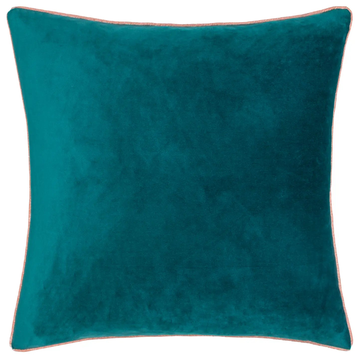Tyynynpäällinen turkoosi sametti 45 x 45